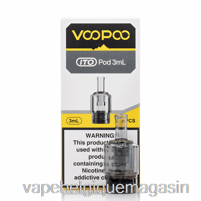 Vape Belgique Voopoo Ito Dosettes De Remplacement 1.2ohm Ito Pods